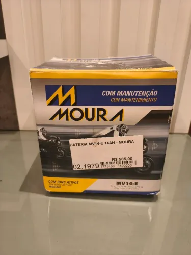 Bateria para moto MV14-E 14A MOURA 