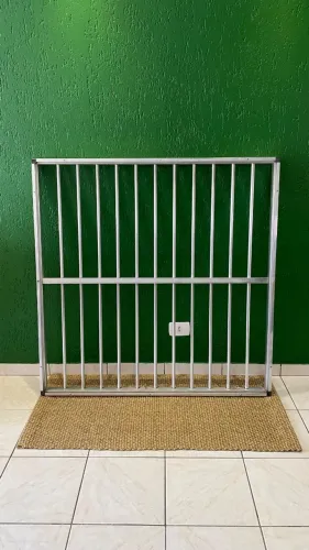 3 Grades de Proteção em Alumínio para Janelas 1,15X1,15