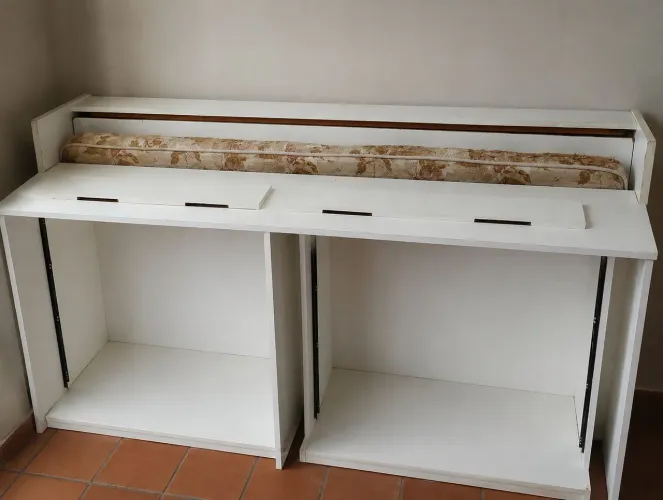 Vendo essa cama de solteiro com cama auxiliar