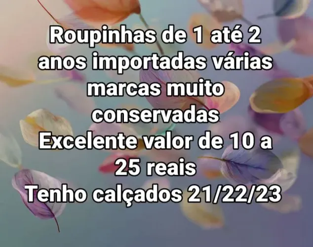 Roupa de bebe menina 12 a 24 mes