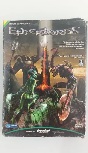 Jogo Pc Etherlords Original Mídia física Completo Raridade