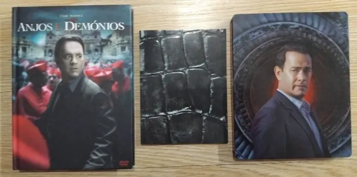 Kit Tom Hanks Robert Langdon DVD Digibook Blu-ray Steelbook