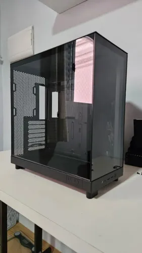 Gabinete Gamer NZXT H6 Flow (Aquario)