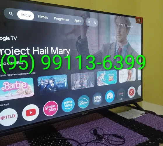 Vende-se uma Tv Smart Semp semi-nova 32 polegadas 