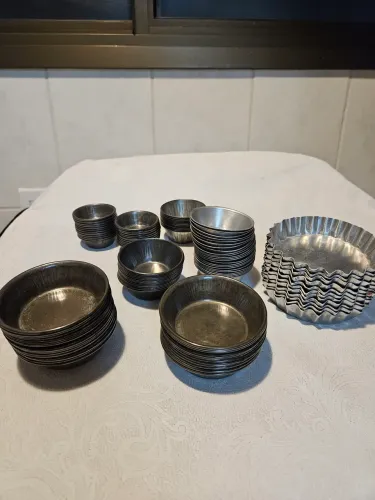 Formas antigas para assar empadinhas