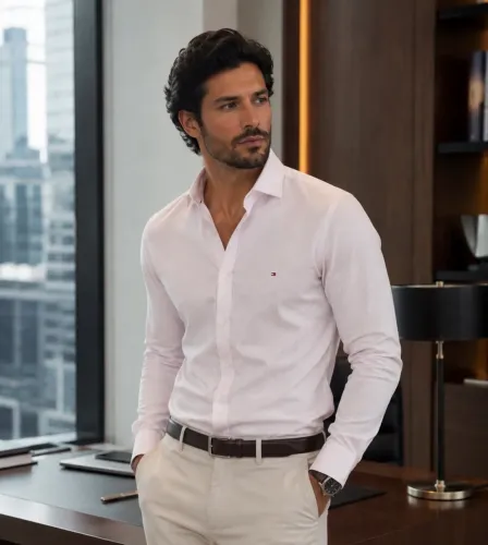 Camisa social masculina Tommy Hilfiger original TAM M