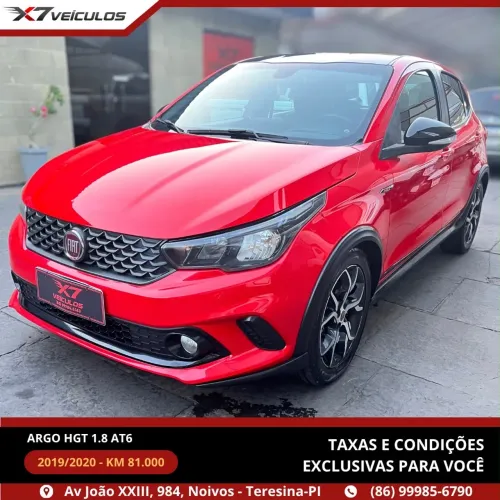 Fiat Argo HGT 1.8 16V Flex Aut. 2020