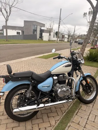 METEOR 350 AURORA BLUE