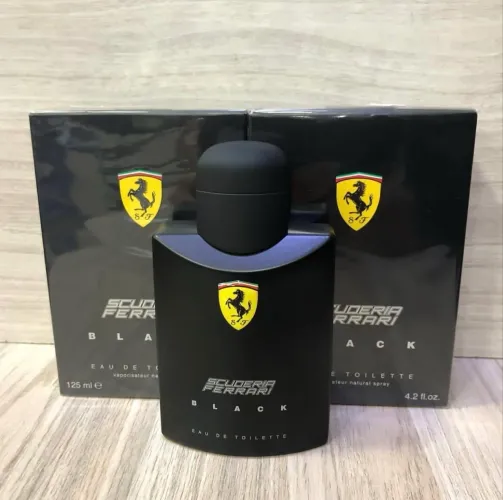Perfume importado masculino Ferrari black 