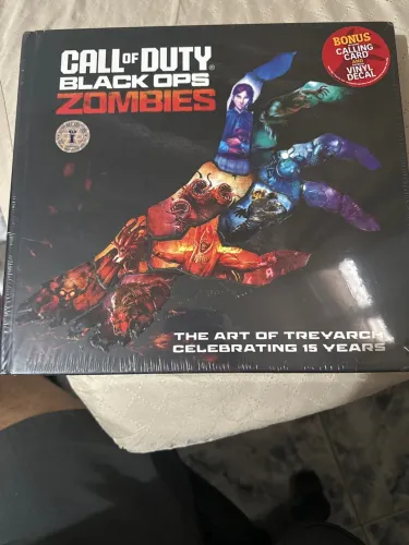 livro call of duty black ops zombies: the art of treyarch, celebrando 15 anos.