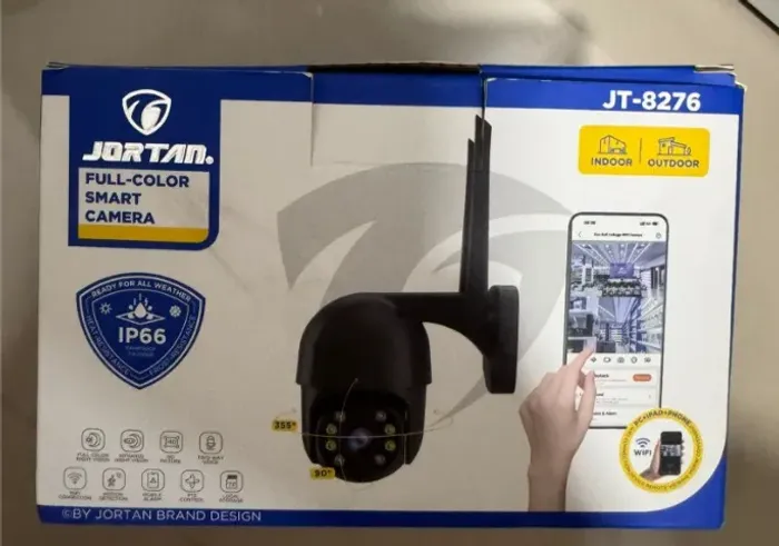 Câmera de Segurança Wi-Fi Full Color JORTAN JT-8276