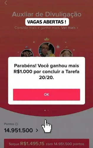Operador de Divulgação/Atendimento 
