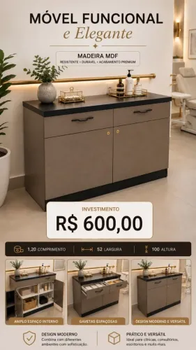 BALCÃO MDF