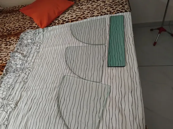 Prateleiras de vidro