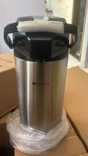 Bunn - Airpot 3,8L - Garrafa Térmica em Aço Inox com Isolante em Vácuo