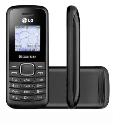 Cel para idoso da LG, rádio fm + carregador na caixa! Tecla pequena!