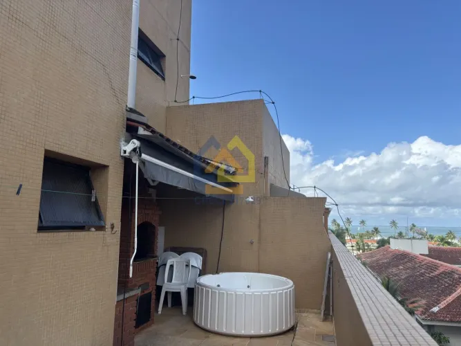 Cobertura para Venda em Guarujá, Enseada, 3 dormitórios, 1 suíte, 3 banheiros, 1 vaga