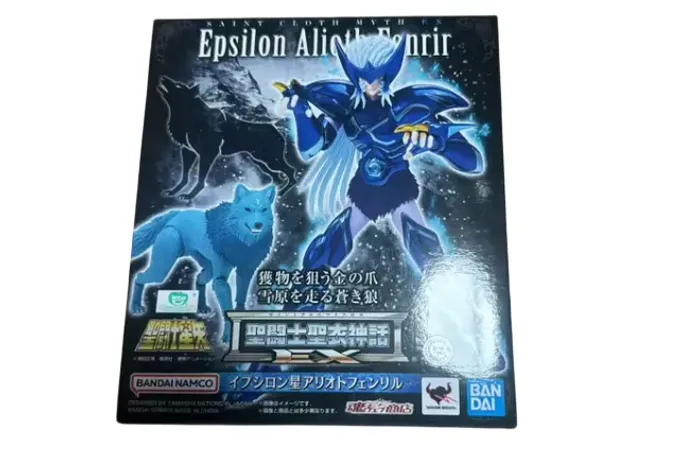 Bandai NOVO/LACRADO c/ caixa parda Cloth Myth Ex Epsilon Alioth Fenrir Zodiaco