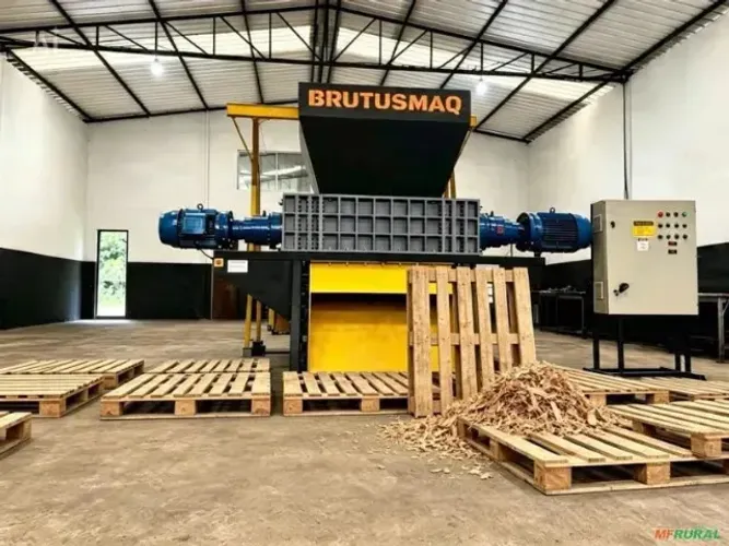 TRITURADOR SHREDDER PARA PALLETS DE MADEIRA