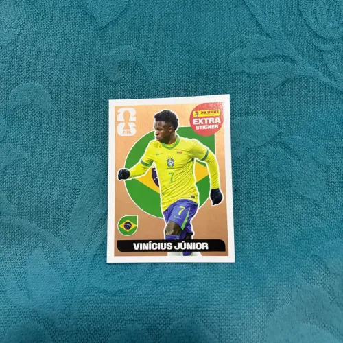 Figurinha Extra Legend Vinícios Júnior Bronze