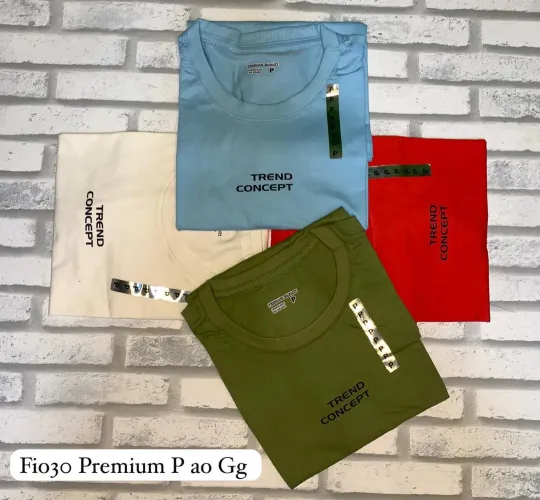 Camisas fio 30 Premium