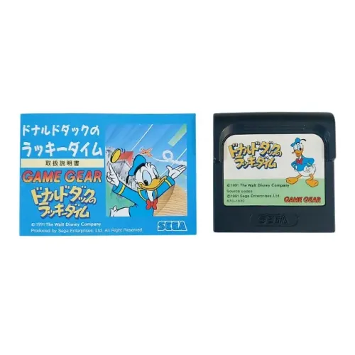 The Lucky Dime Caper C/ Manual - Japonês - Sega Game Gear