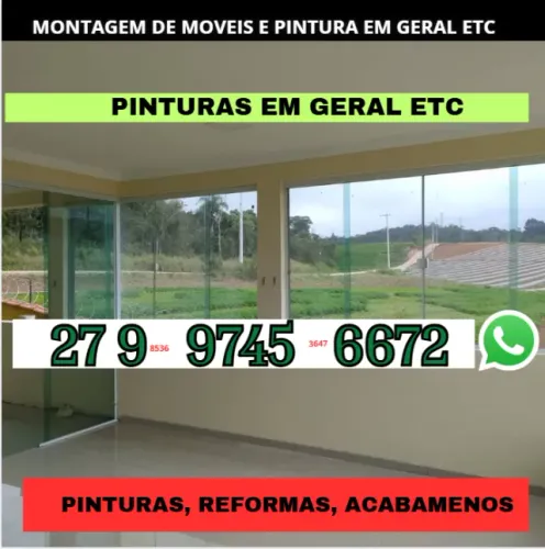 PINTOR DISPONIVEL E MONTAGEM DE MOVEIS OLIVER TODO ESTADO DO ES