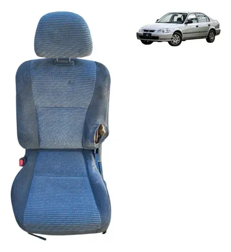 Banco Dianteiro Lado Esquerdo Honda Civic 1996 2000 Cinza-escuro