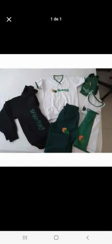 Uniforme escolar Colégio Degraus