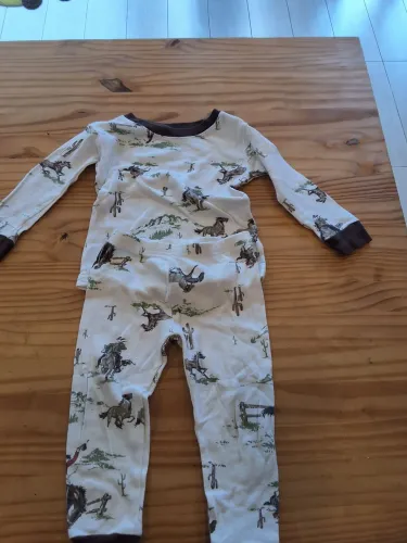 Pijama para bebês de 1 ano carter's manga cumprida