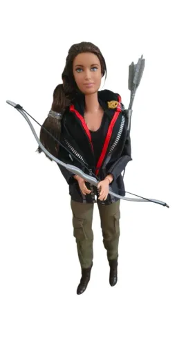 Lote roupas Barbie - Hunger Games (jogos vorazes) Katniss Everdeen (2012)