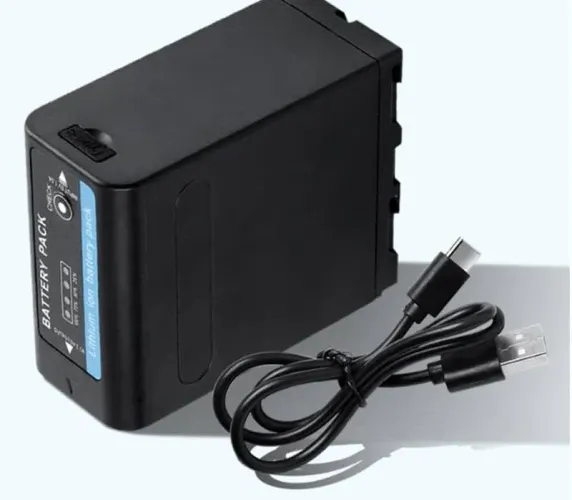 Bateria Np-F980 10000 Mah F970 Digital Powerbank Para Iluminadores Monitores NX3 NX5 Z7 Z1