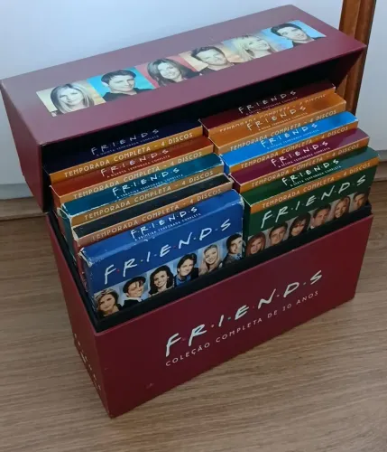 Coleção DVD Friends box 10 temporadas