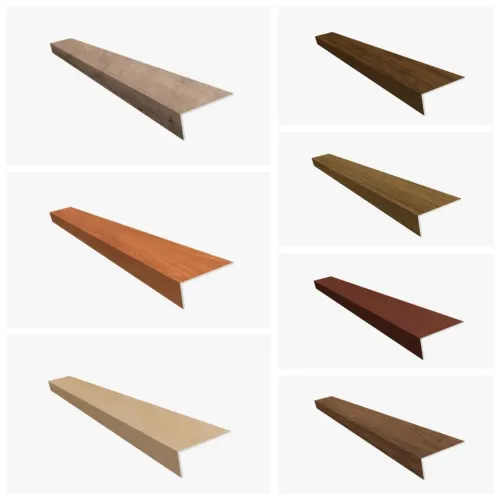 Cantoneira PVC Tipo L Plasforro - Branca e Laminada