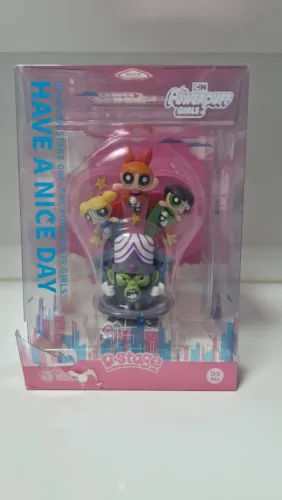 Estátua Powerpuff Girls Have A Nice Day - D-Stage Beast Kingdom
