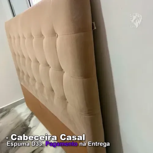 Cabeceira Casal 1,40m Estofada - Oferta Limitada: R$ 350
