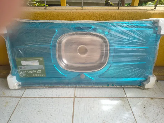 BALCÃO DE INOX 1,20mt x 53cm <br>