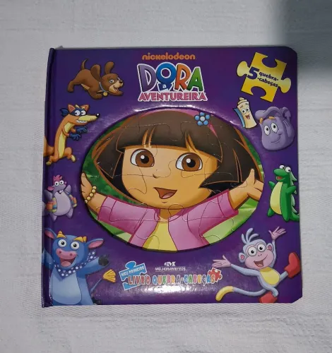 Livro Quebra Cabeça da Dora Aventureira