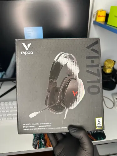 Headset Gamer Rapoo VPRO VH710 USB 7.1 RGB com Microfone