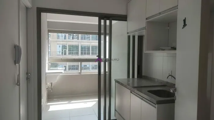 Studio Novo na Aclimação, 24m² com Suíte, Ar-Condicionado