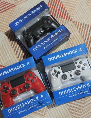 Controle de PS4 sem fio Bluetooth primeira linha conecta em PVC Samsung PC e celular