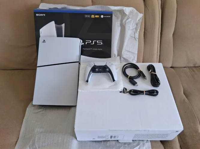 Playstation 5 edição digital Novo na caixa