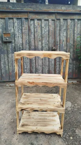 Móveis pallets 80x40x110 prateleira