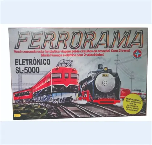 Tampa Reprodução (SOMENTE) Ferrorama Estrela SL 5000 Eletrônico