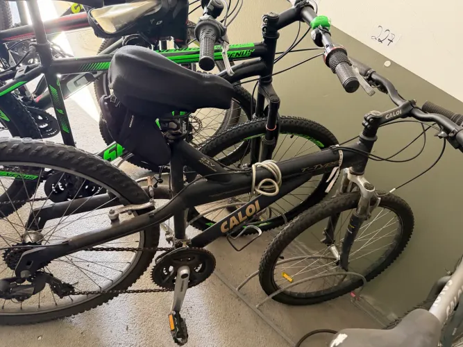Bicicleta Caloi T-type Alumínio 21 V Preto Fosco Aro 26.