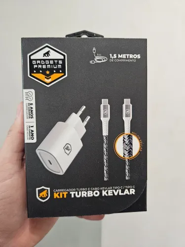 Kit Carregador Usb C 3.0 25w 1.5m Gshield