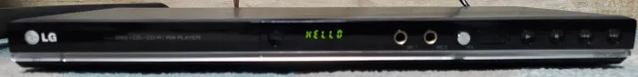 Leitor de DVD Player LG DV487 com Entradas de Microfone (Sem Cabos e Sem Controle)