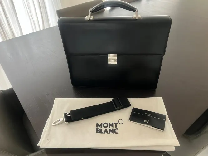 Pasta executiva masculina Montblanc