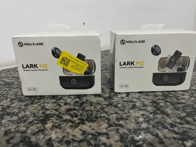 MICROFONE SEM FIO HOLLYLAND LARK M2 LACRADO!