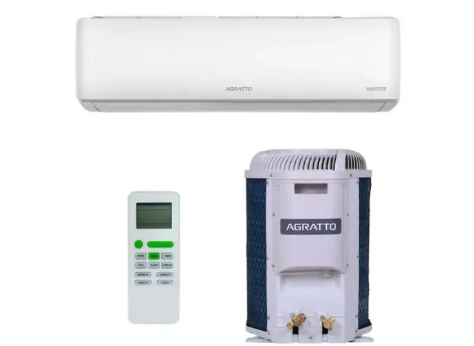 Ar condicionado 9000 BTUs split FIT ON OFF frio convencional 220V AGRATTO LCST9FI-02 